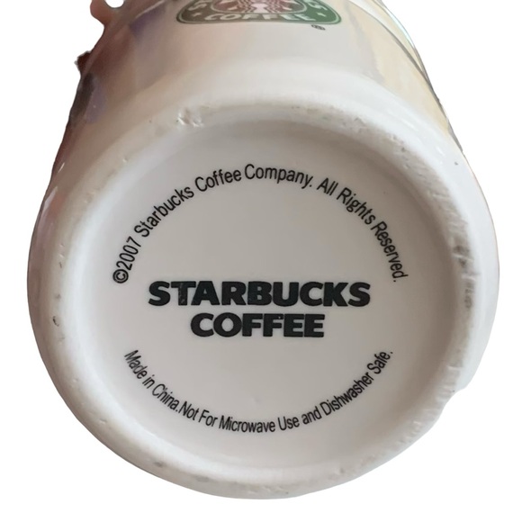 Starbucks 2007 Logo Canister Jar Coffee Tea Ceramic - Picture 4 of 7